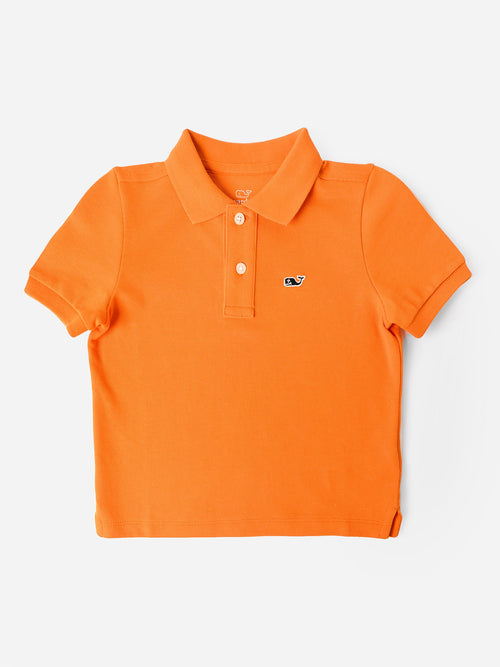 Vineyard Vines Boys' Heritage Piqué Polo
