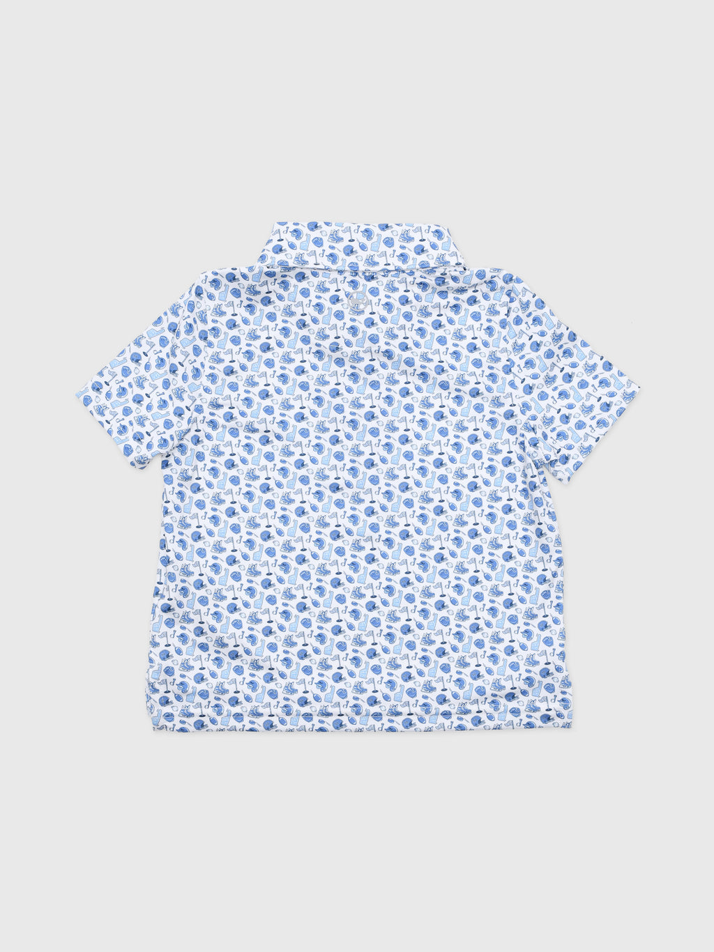 Vineyard Vines Boys' Performance Printed Sankaty Polo - Saint Bernard