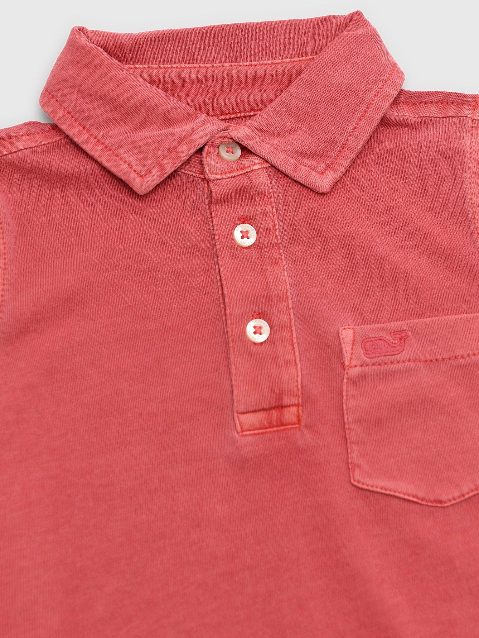 Vineyard Vines Boys' Garment-Dyed Surf Polo - Saint Bernard