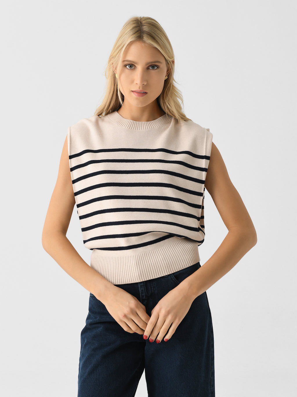 Vanessa Bruno Women's Cassandra Sweater Vest - Saint Bernard