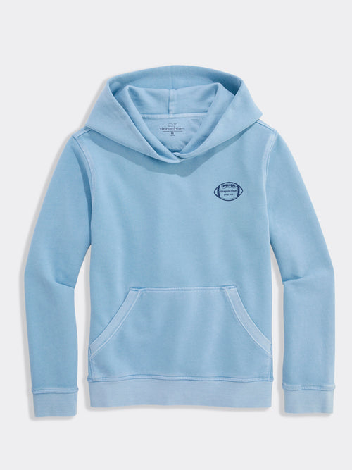 Vineyard Vines Boys' Surf Terry Football Graphic Hoodie