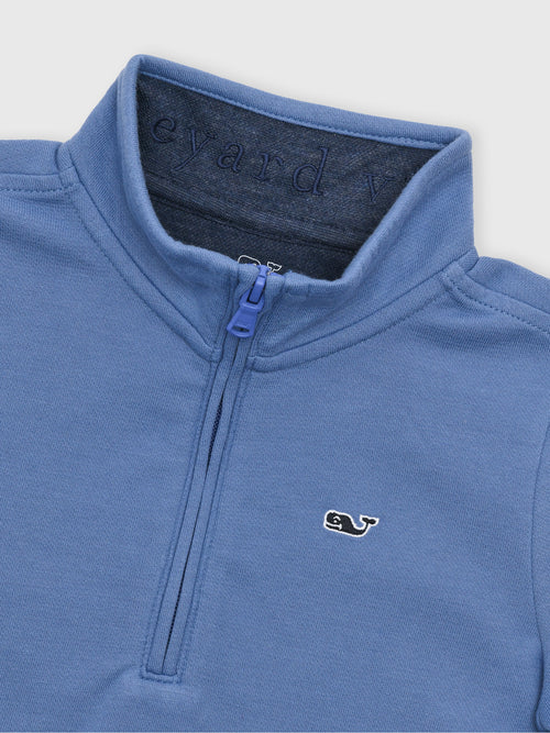 Vineyard Vines Boys' Saltwater Quarter-Zip - Saint Bernard