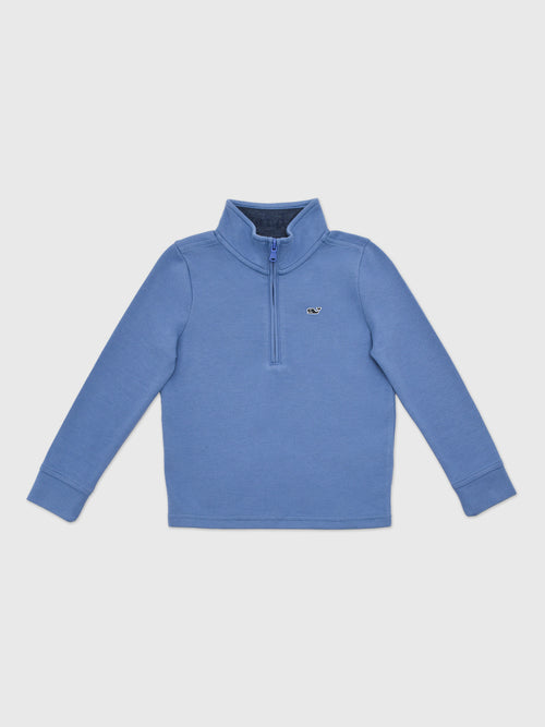 Vineyard Vines Boys' Saltwater Quarter-Zip - Saint Bernard