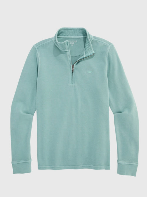 Vineyard Vines Boys' Coastline Quarter-Zip - Saint Bernard
