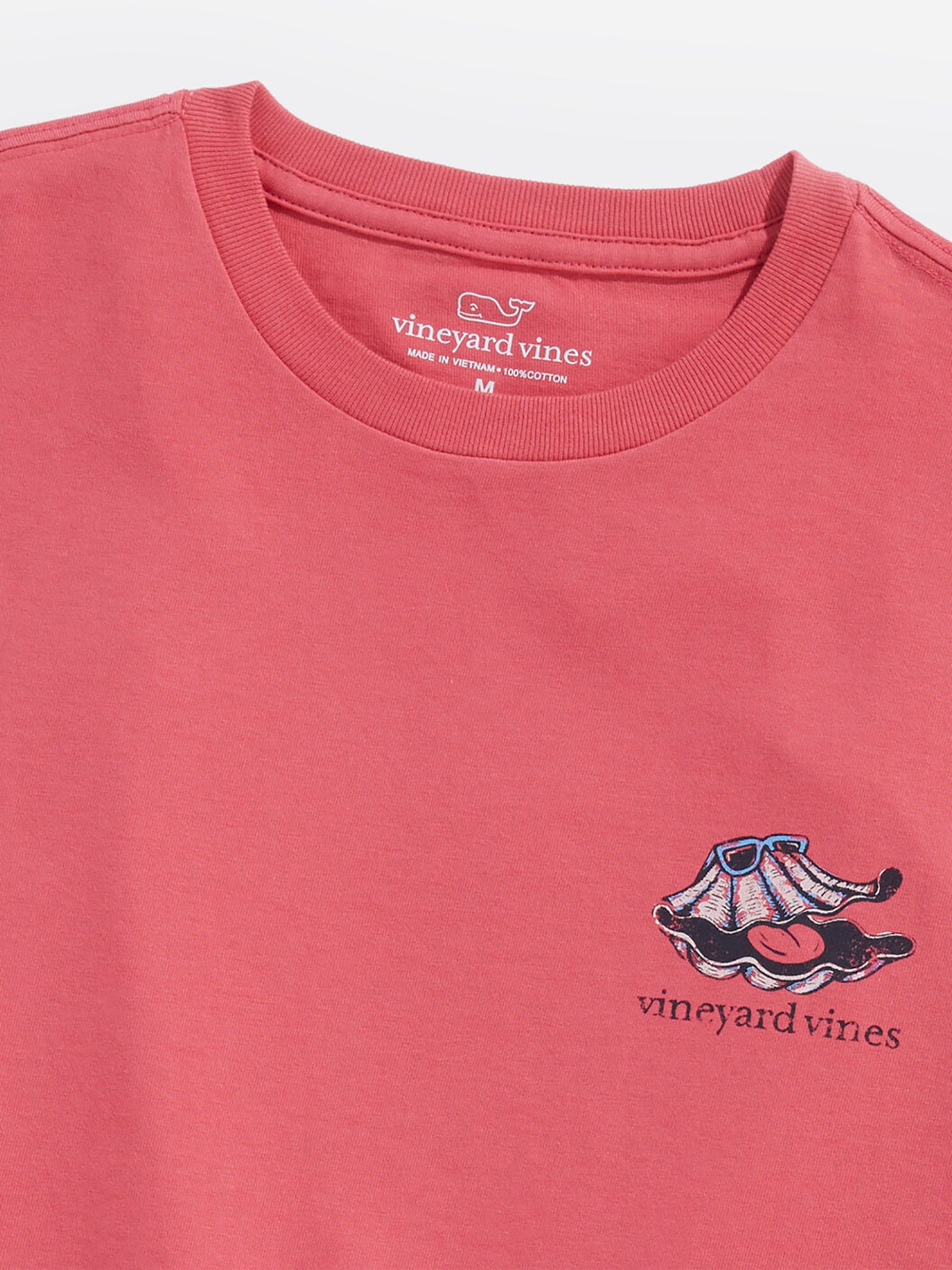 Vineyard Vines Boys' Happy As A Clam Tee Saint Bernard