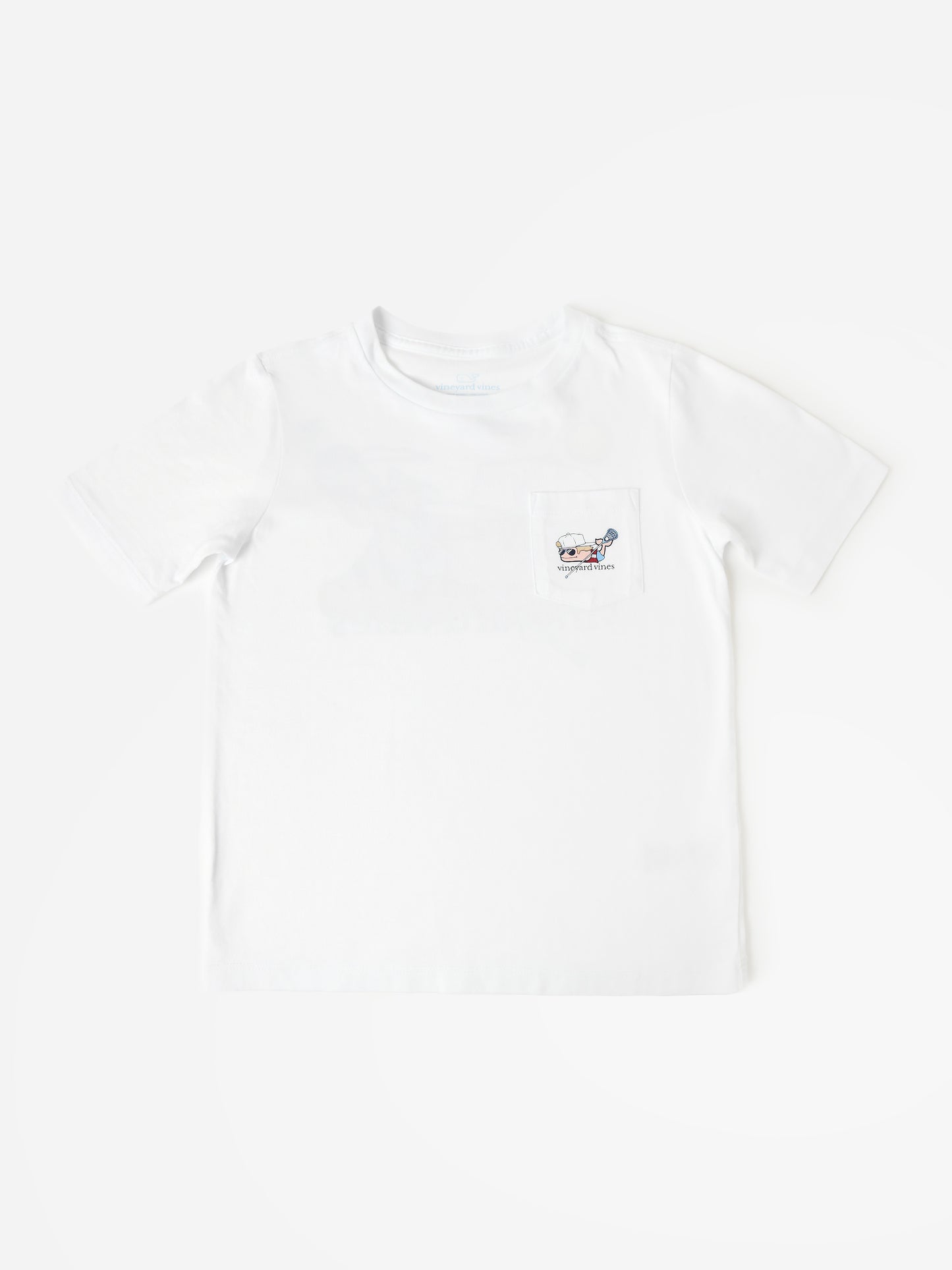 Vineyard Vines Boys' Lax Bro Whale Pocket Tee - Saint Bernard