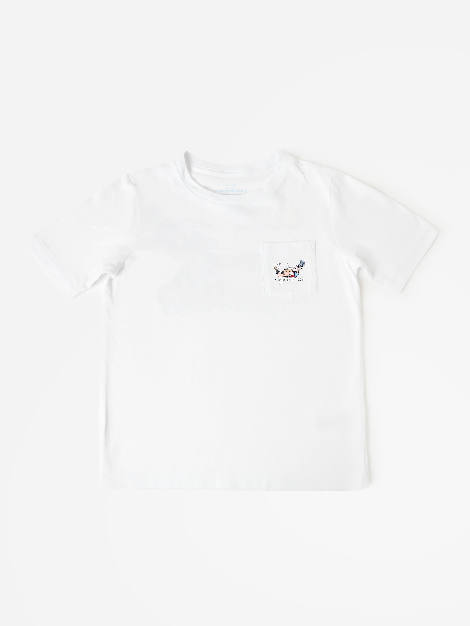 Vineyard Vines Boys' Lax Bro Whale Pocket Tee - Saint Bernard