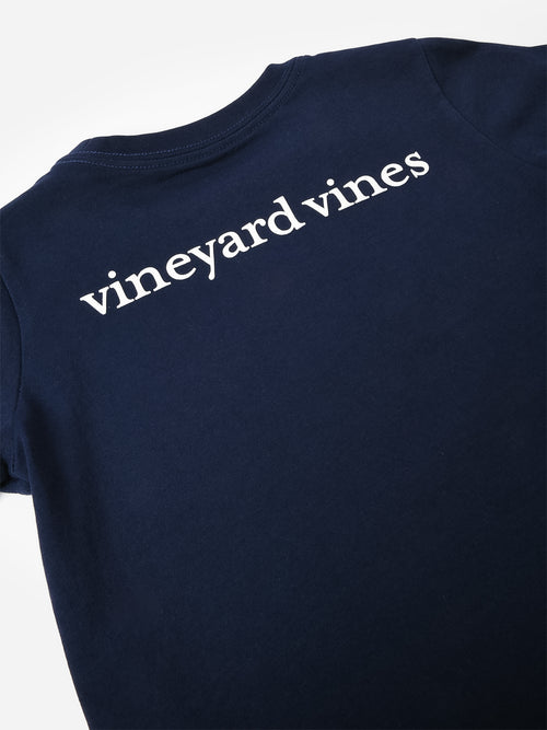 Vineyard Vines Boys' Soccer Whale Short Sleeve Tee
