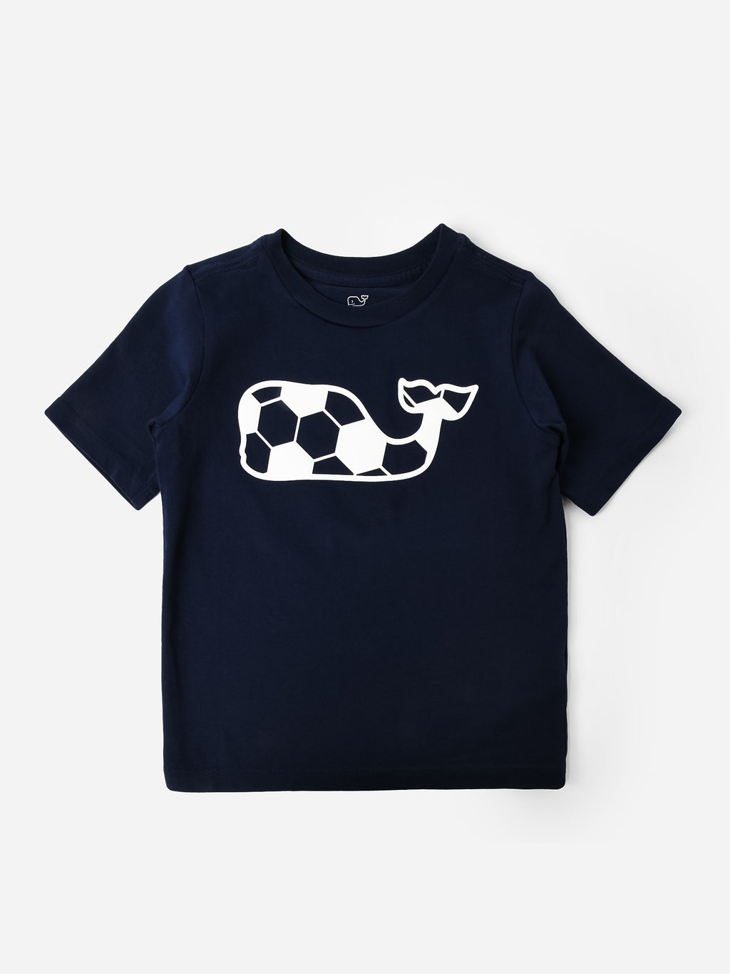 Vineyard Vines Boys' Soccer Whale Short Sleeve Tee - Saint Bernard