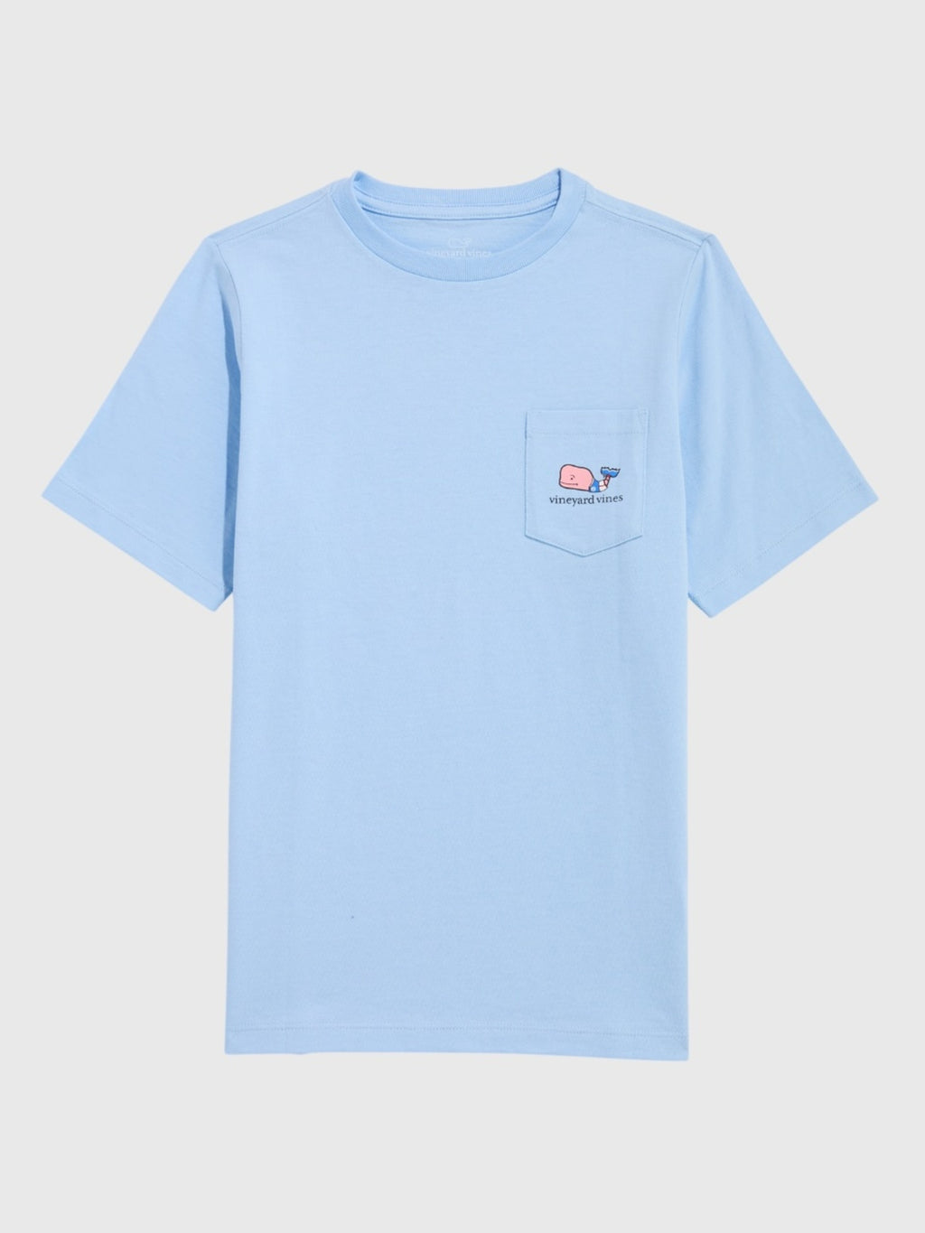 Vineyard Vines Boys' USA Soccer Whale Short-Sleeve Pocket Tee - Saint Bernard