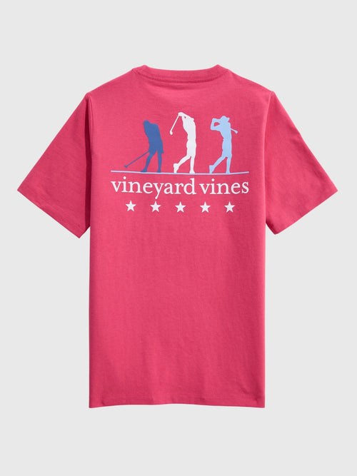 Vineyard Vines Boys' Golfers Short-Sleeve Pocket Tee