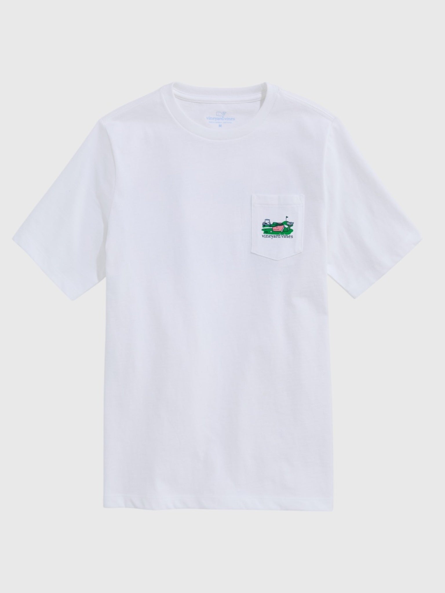 Vineyard Vines Boys' Golfer Whale Short-Sleeve Pocket Tee - Saint Bernard