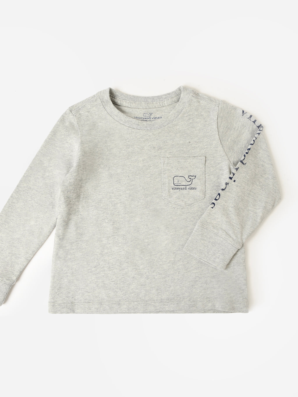 Vineyard Vines Boys' Vintage Whale Long Sleeve Tee - Saint Bernard