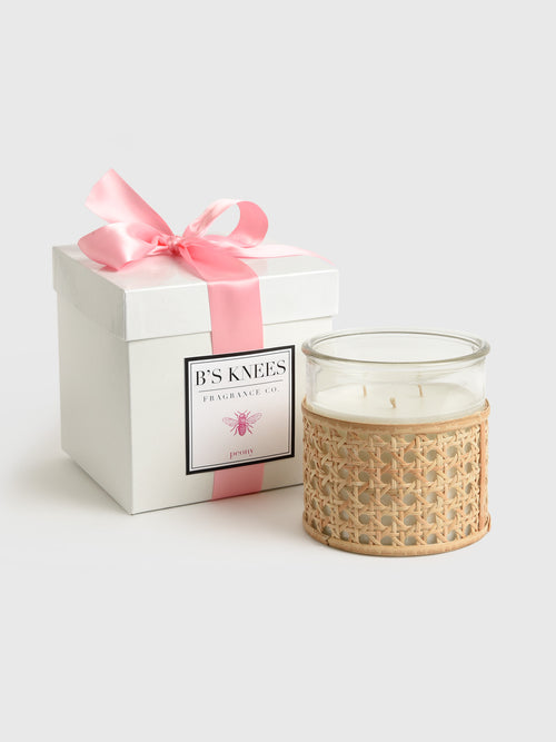 B's Knees Basket Weave 3-Wick Candle