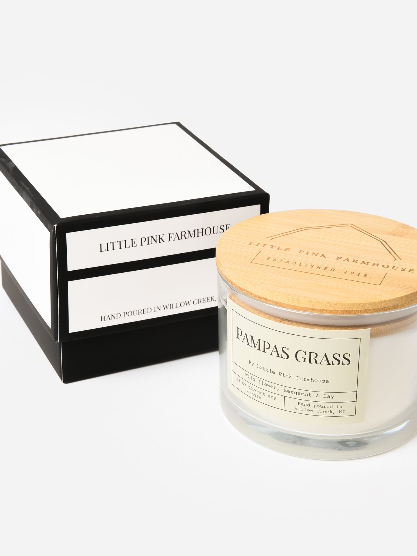 Little Pink Farmhouse 3-Wick Candle - Saint Bernard