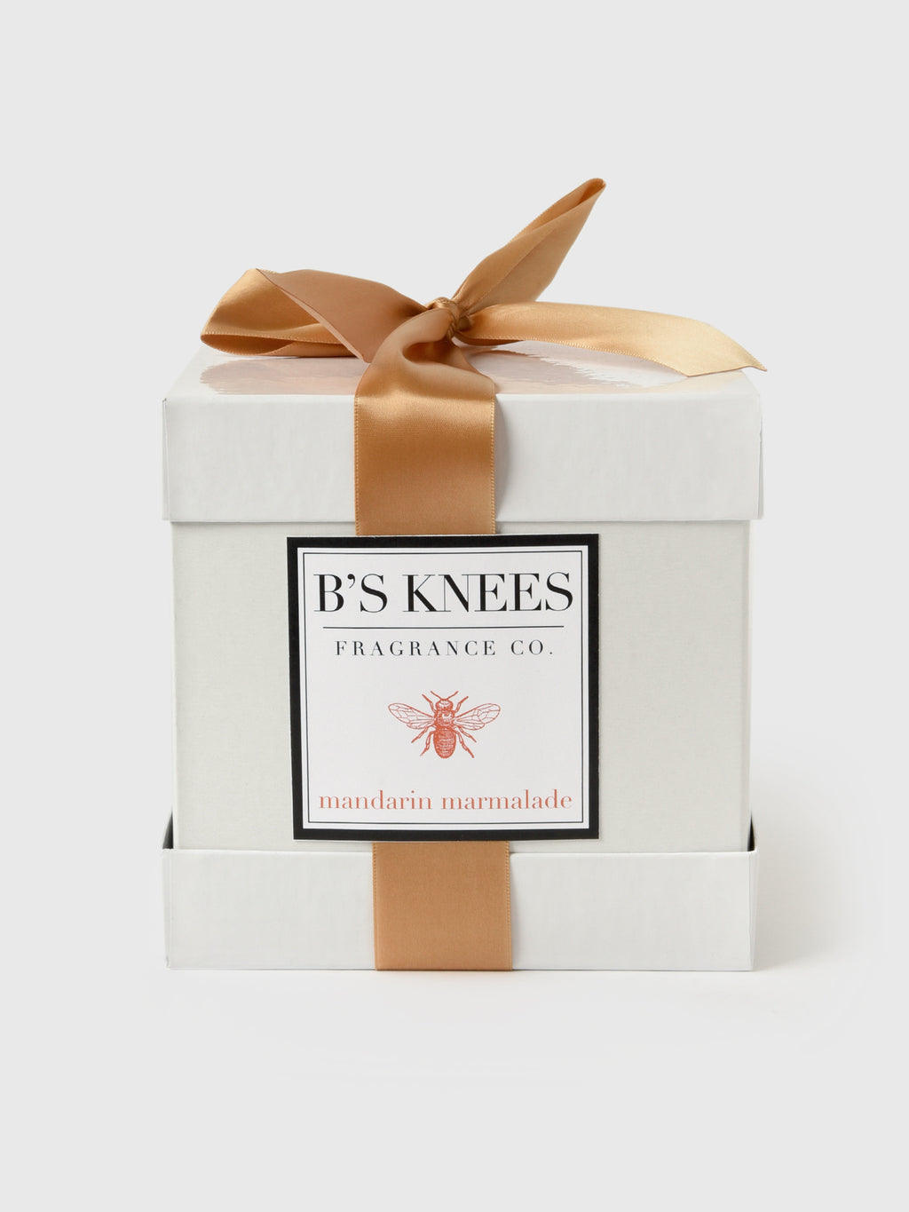 B's Knees Frosted White Gold 3-Wick Candle - Saint Bernard