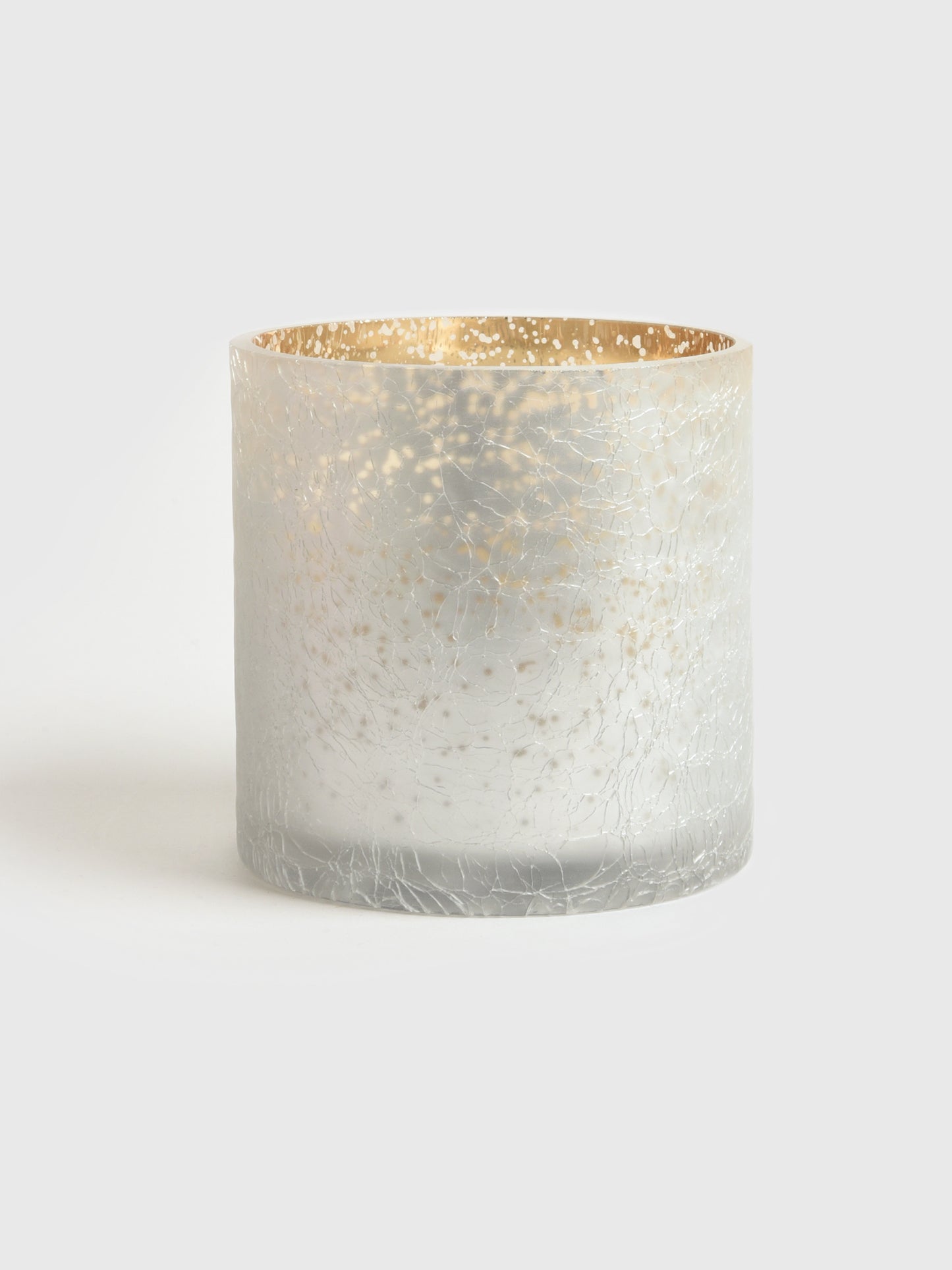 B's Knees Frosted White Gold 3-Wick Candle - Saint Bernard