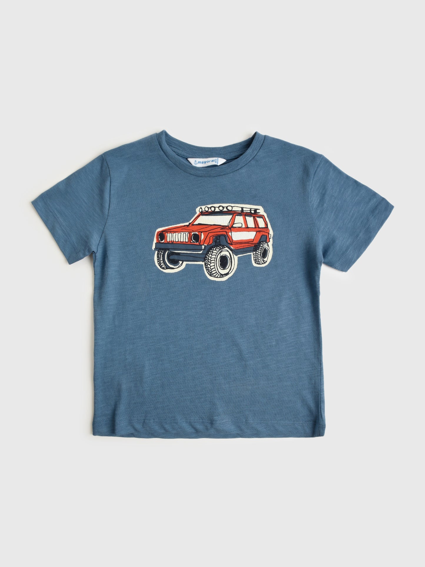 Mayoral Boys' Short Sleeve Cotton T-Shirt - Saint Bernard