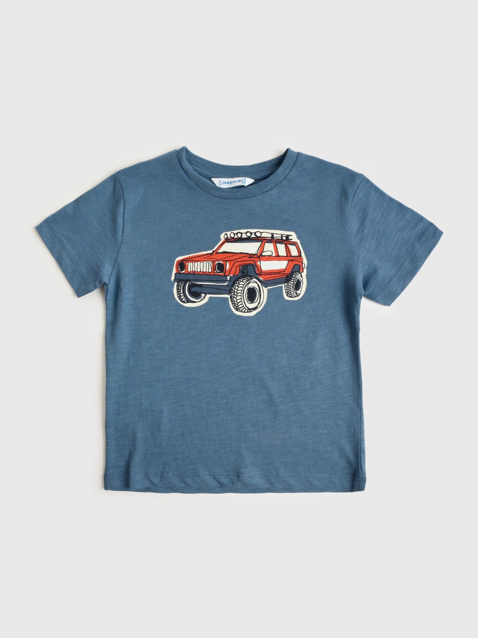 Mayoral Boys' Short Sleeve Cotton T-Shirt - Saint Bernard