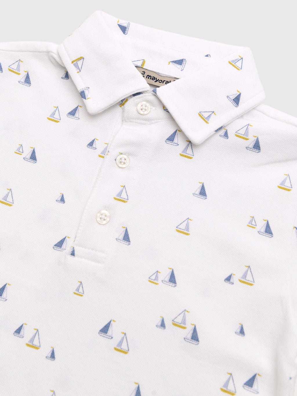 Mayoral Boys' Short Sleeve Polo - Saint Bernard