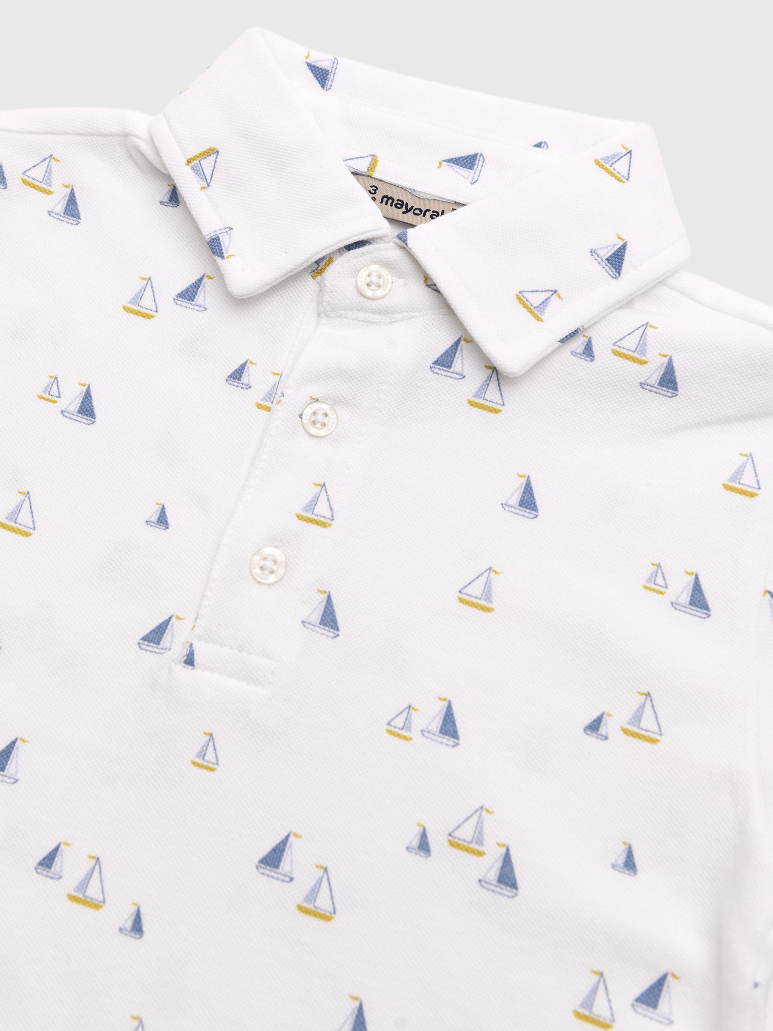 Mayoral Boys' Short Sleeve Polo - Saint Bernard