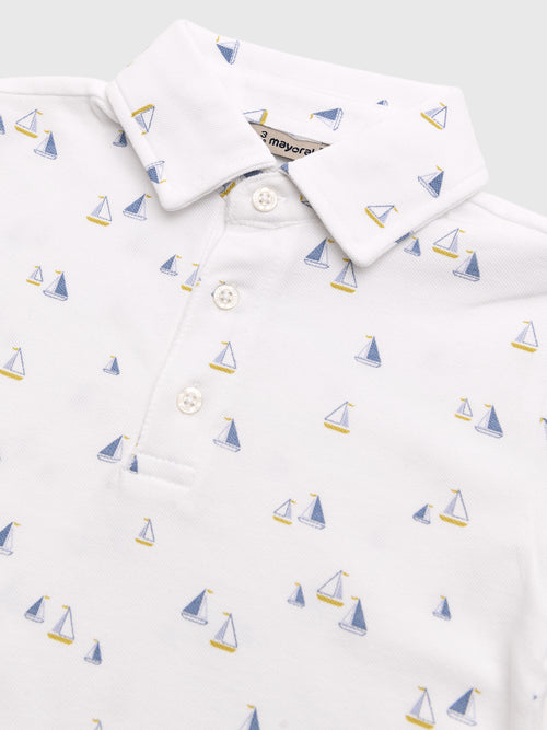 Mayoral Boys' Short Sleeve Polo