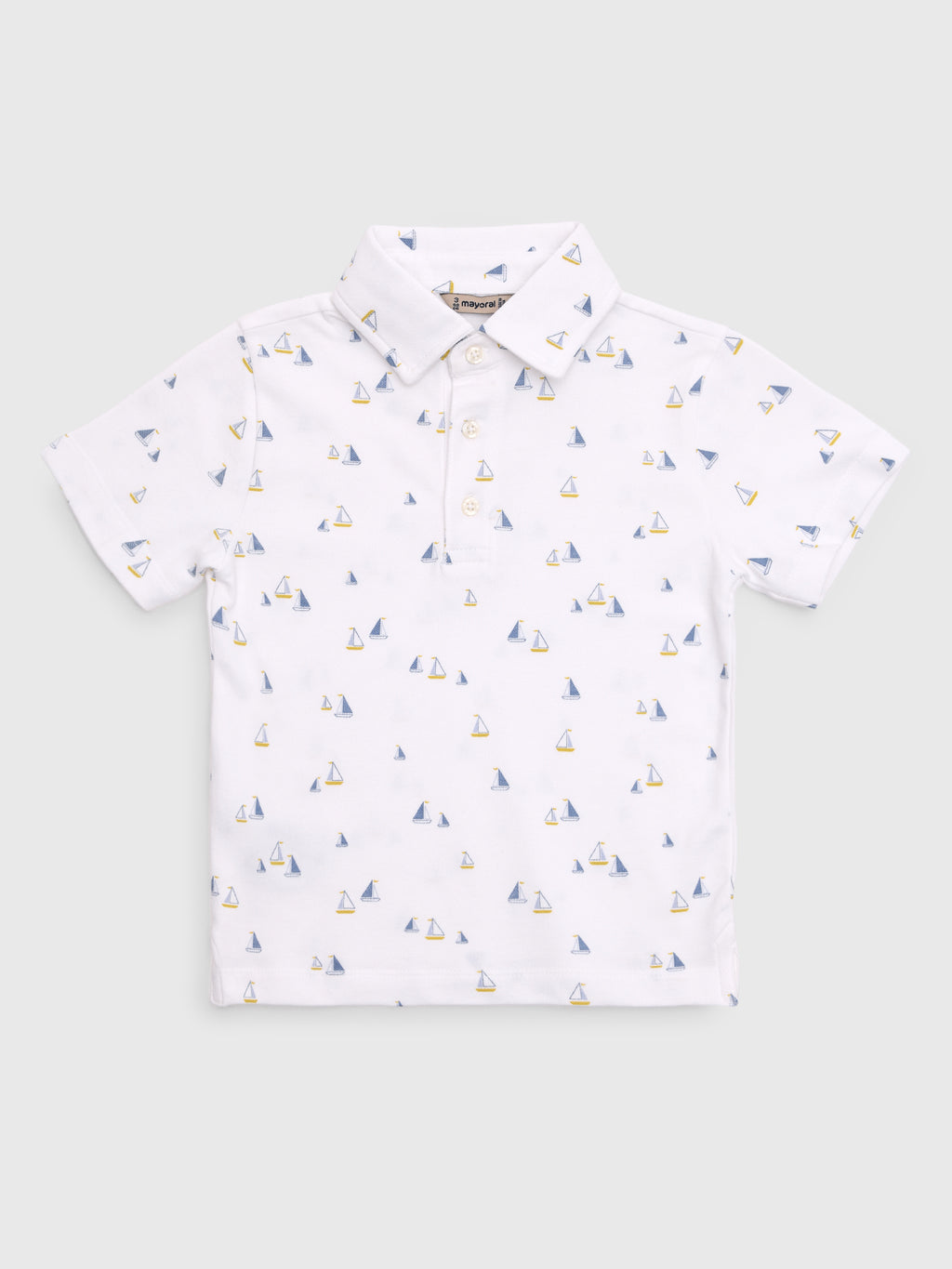 Mayoral Boys' Short Sleeve Polo - Saint Bernard