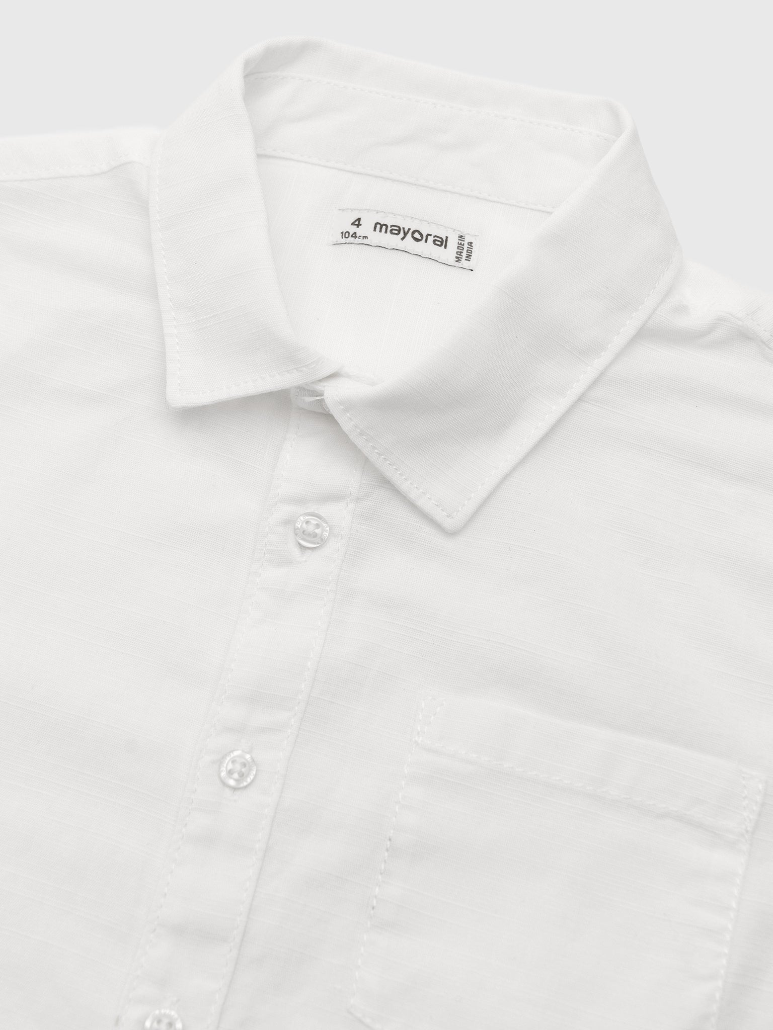 Mayoral Boys' Linen Shirt - Saint Bernard