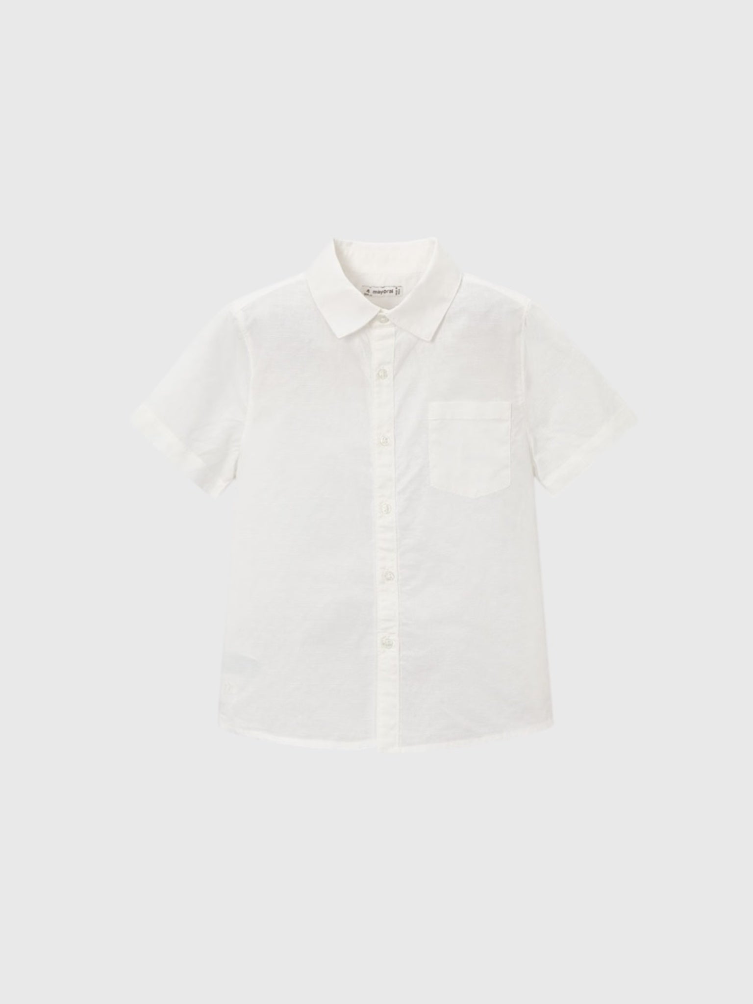 Mayoral Boys' Linen Shirt - Saint Bernard
