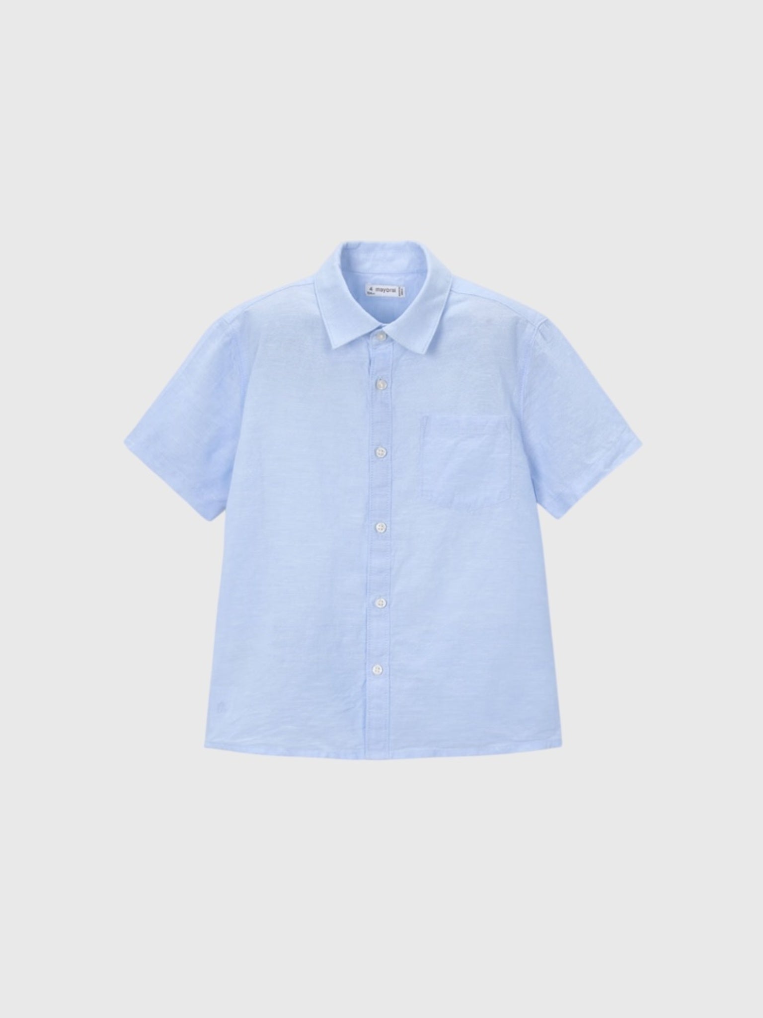 Mayoral Boys' Linen Shirt - Saint Bernard
