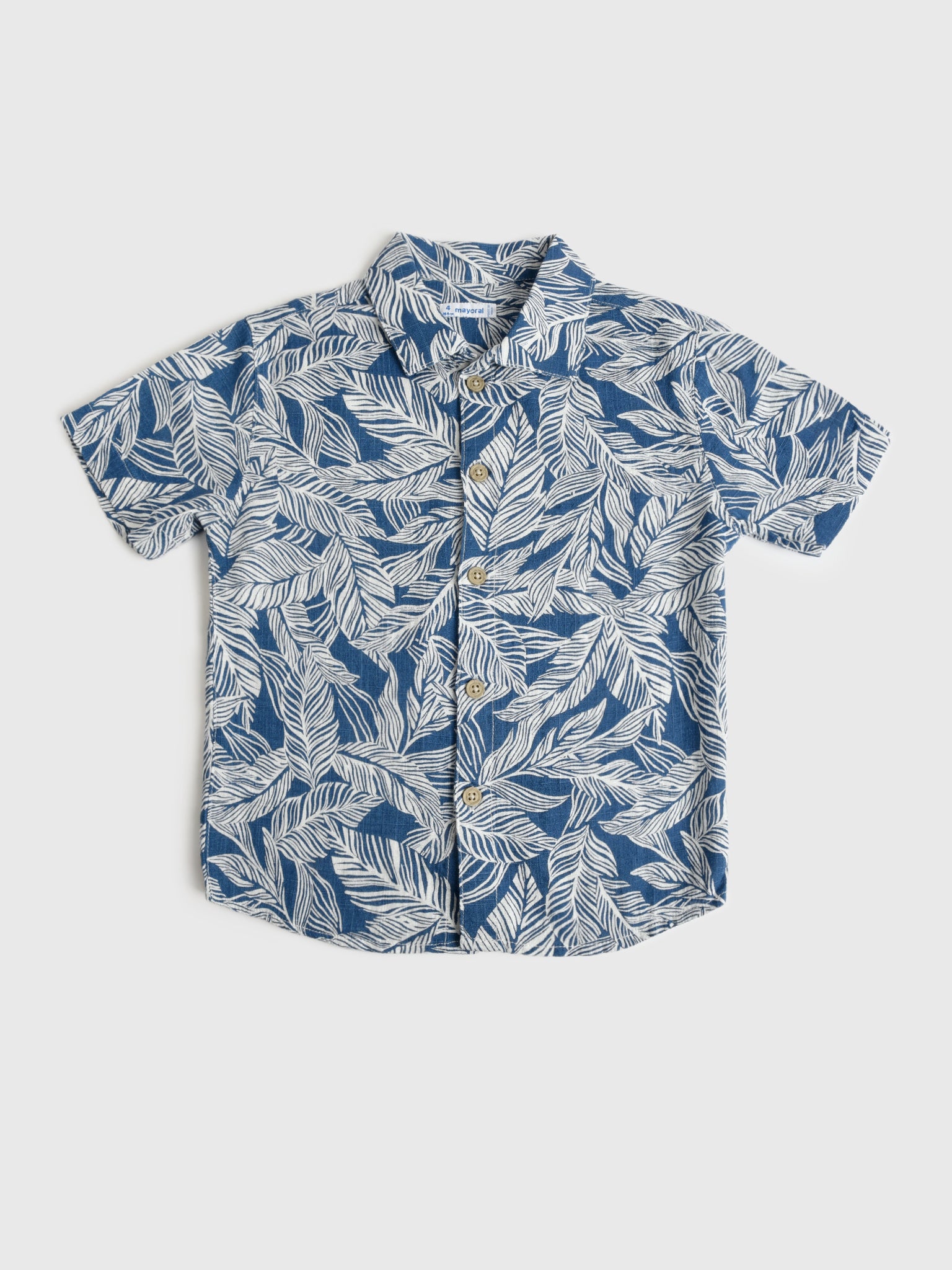 Mayoral Boys' Short Sleeve Shirt - Saint Bernard