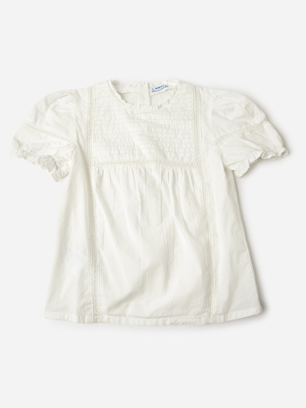 Mayoral Girls' Poplin Loose Shirt - Saint Bernard