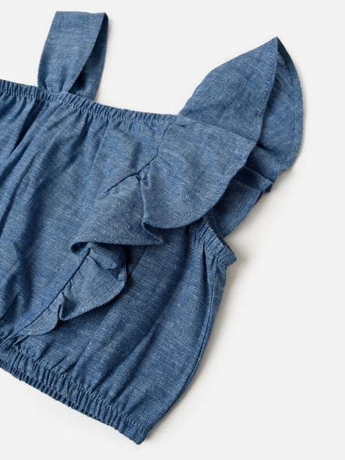 Mayoral Girls' Sleeveless Blouse