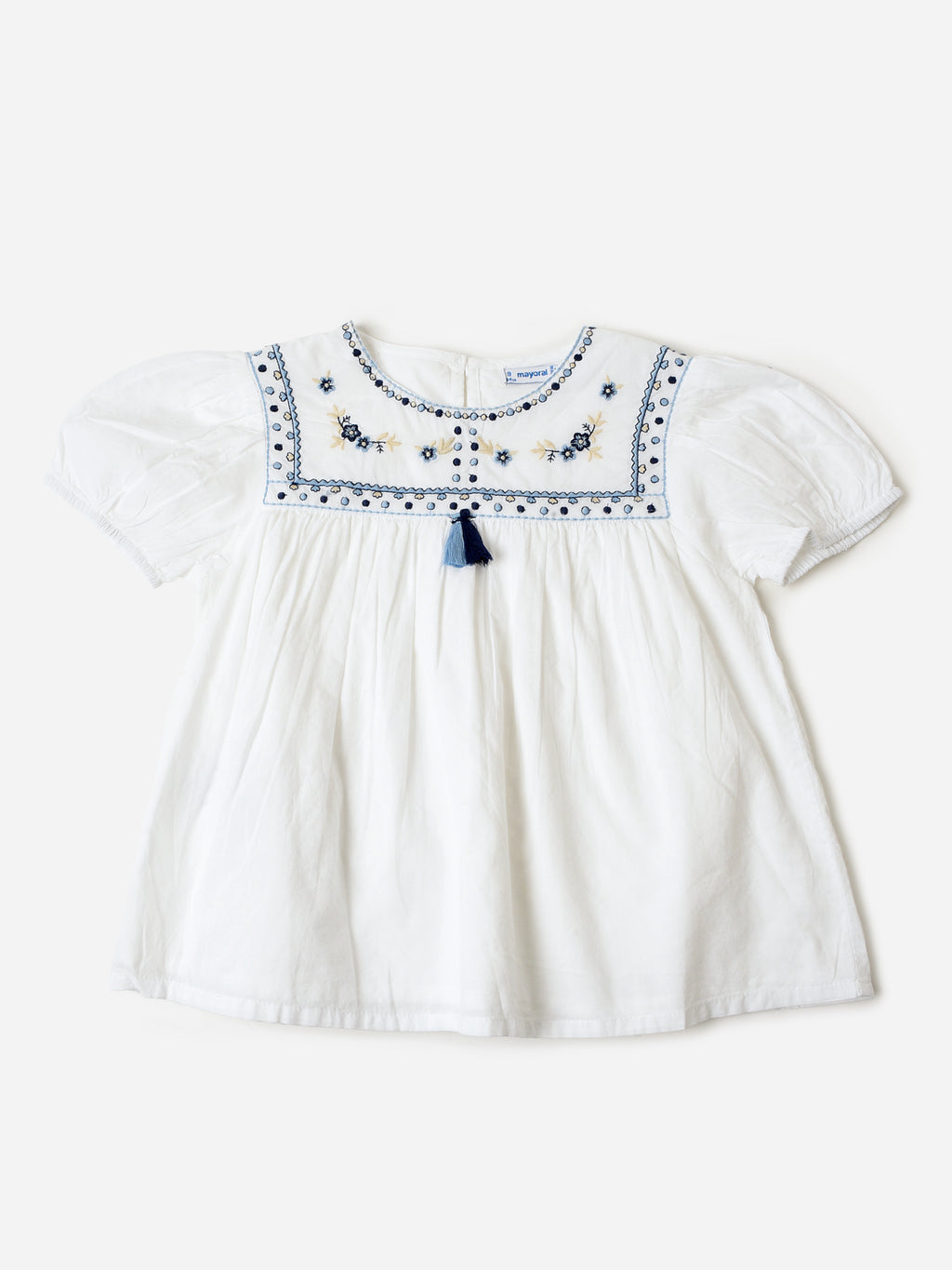 Mayoral Girls' Detailed Blouse - Saint Bernard
