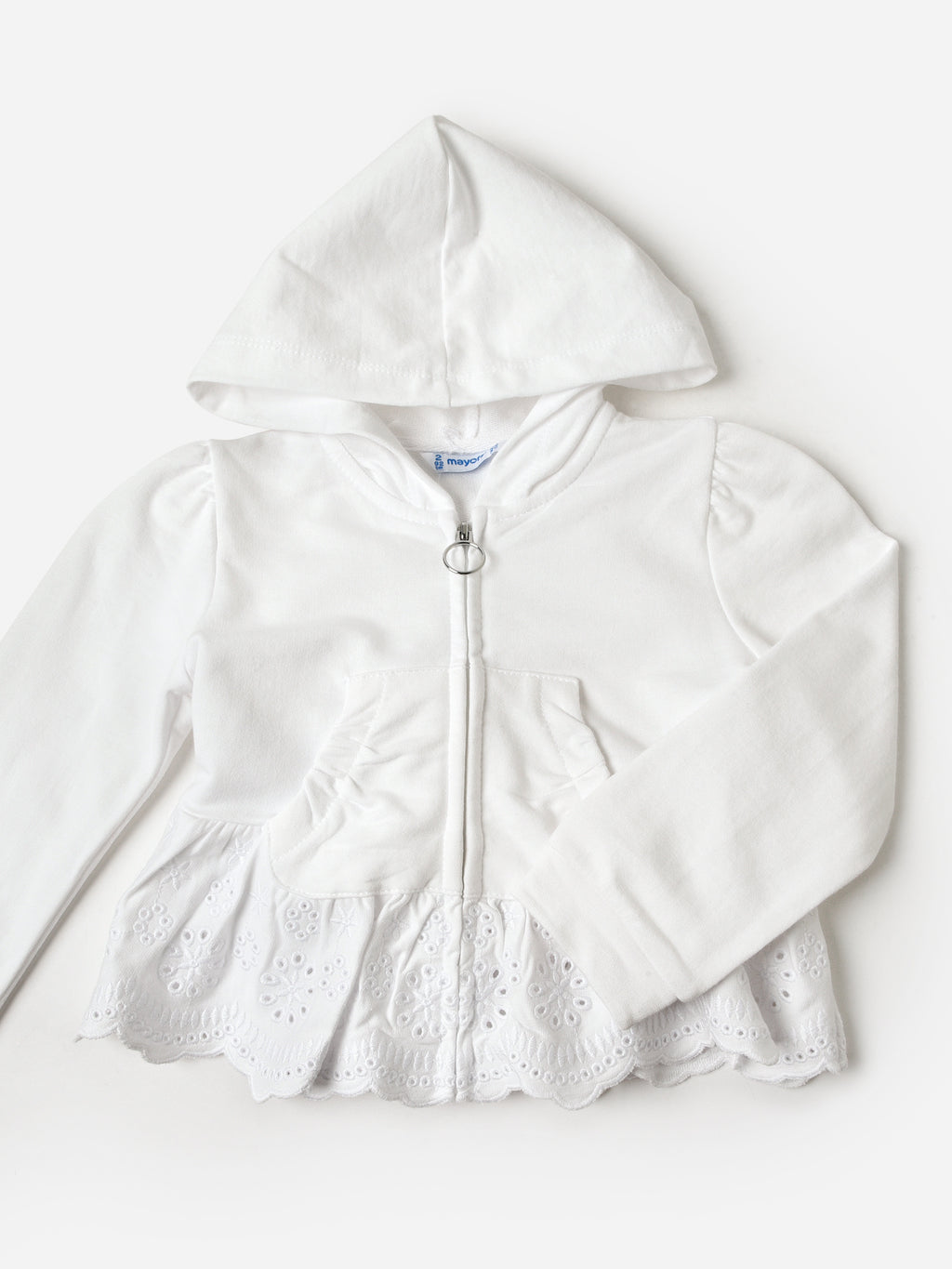 Mayoral Girls' Cotton Hoodie - Saint Bernard