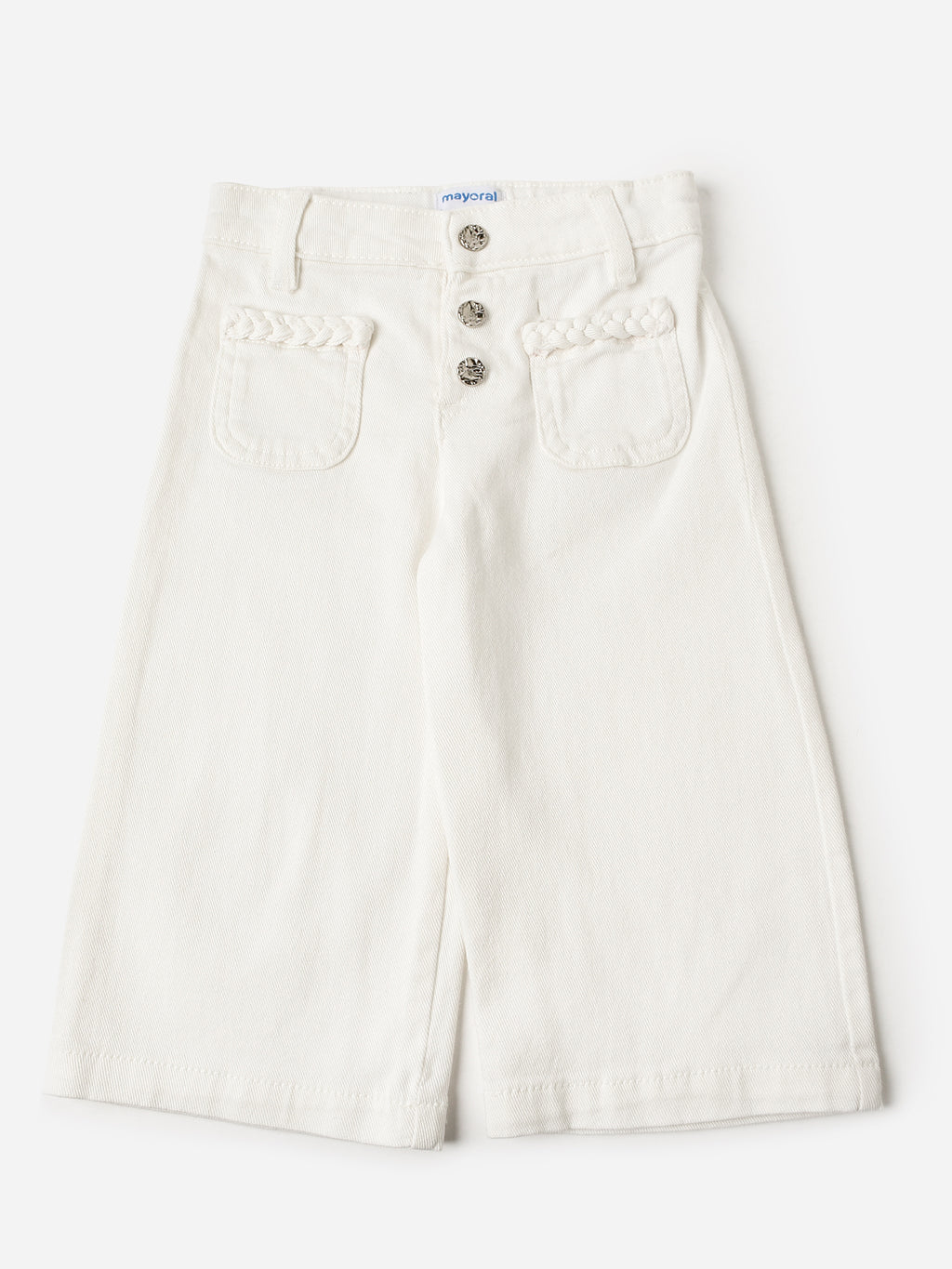 Mayoral Girls' Twill Pant - Saint Bernard