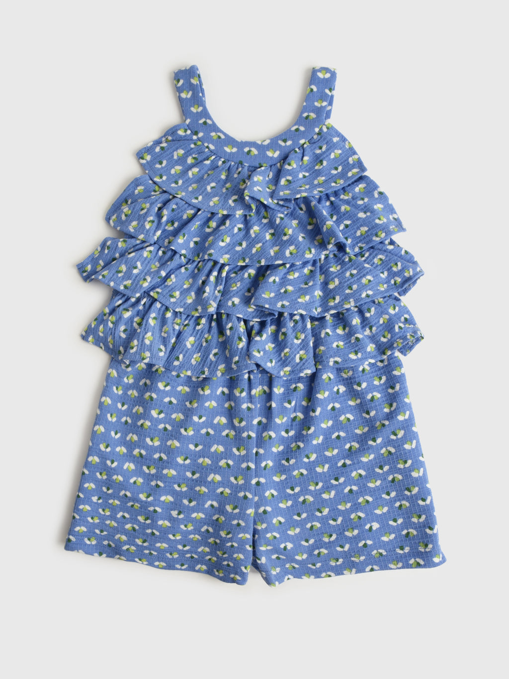 Mayoral Girls' Knit Romper - Saint Bernard