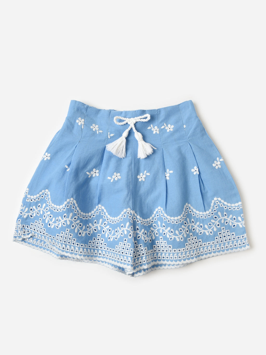 Mayoral Girls' Embroidered Skort - Saint Bernard