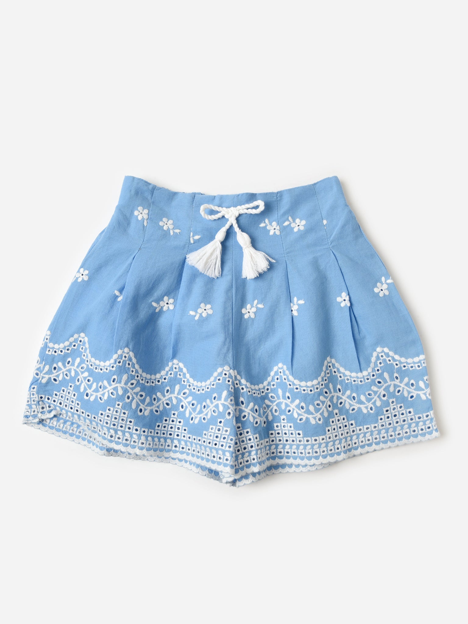 Mayoral Girls' Embroidered Skort - Saint Bernard