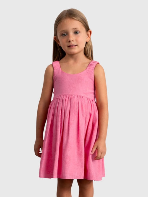 Mayoral Girls' Jacquard Flower Dress