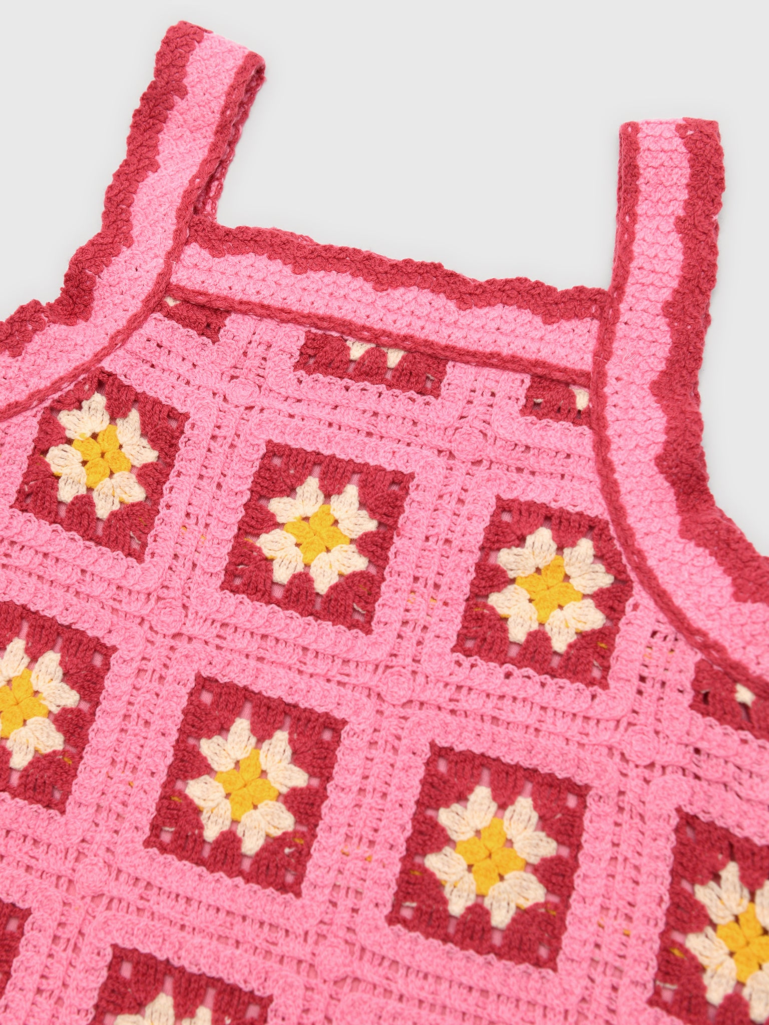 Mayoral Girls' Crochet Dress - Saint Bernard