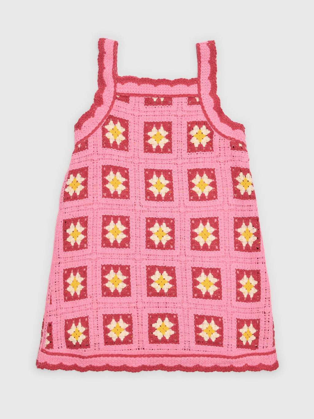 Mayoral Girls' Crochet Dress - Saint Bernard