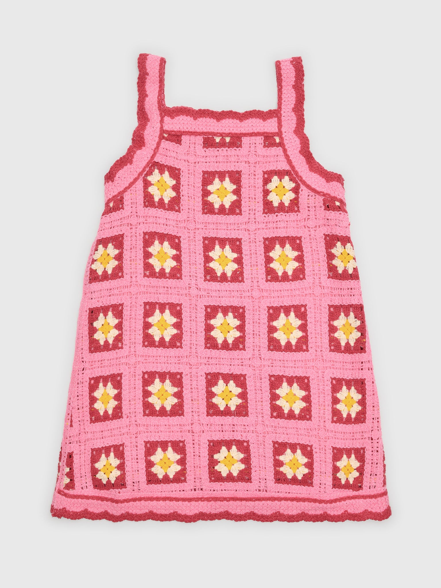 Mayoral Girls' Crochet Dress - Saint Bernard