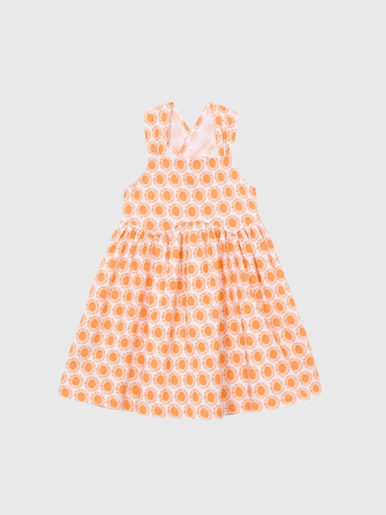 Mayoral Girls' Printed Dress - Saint Bernard