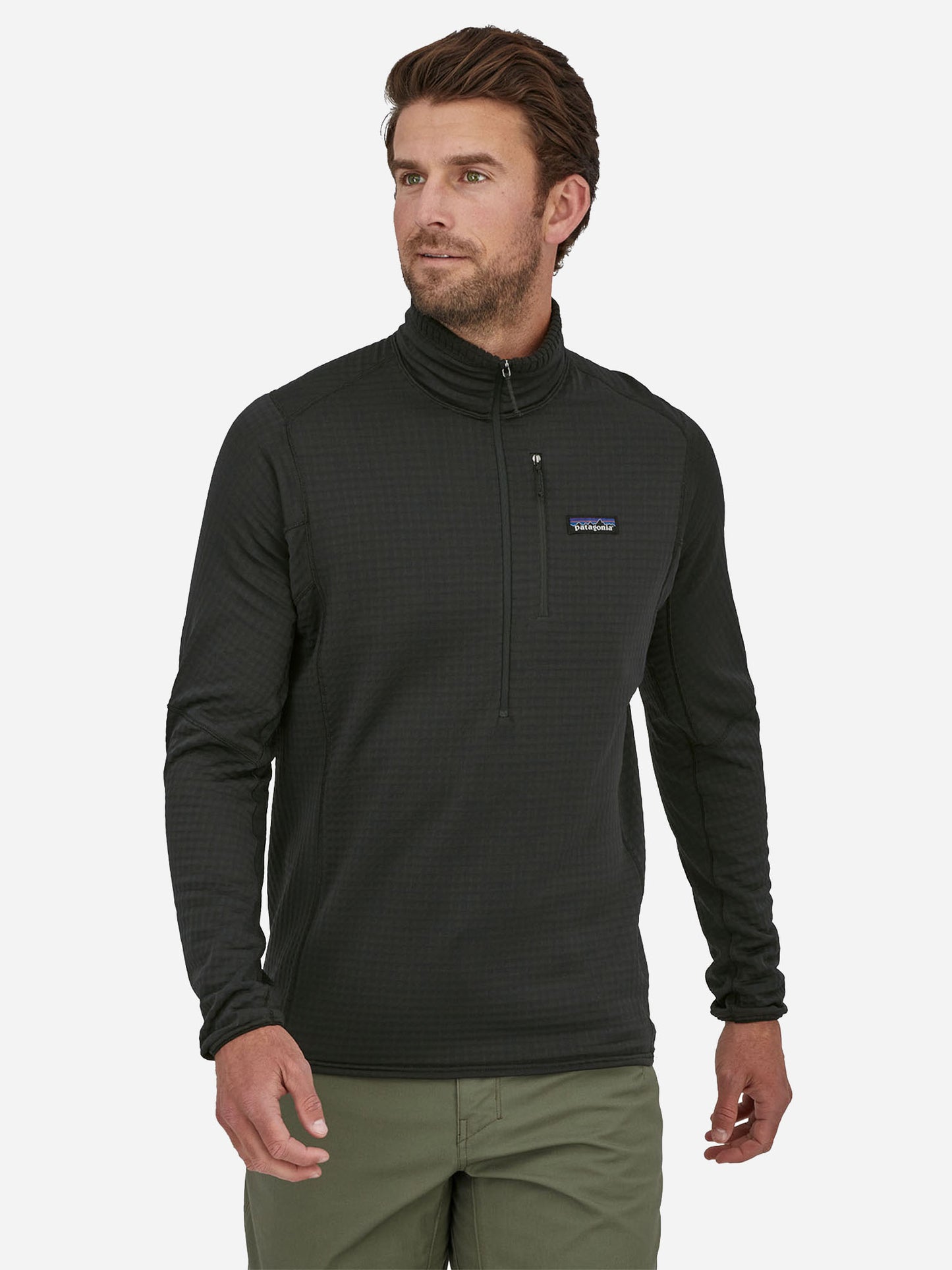 Patagonia Men's R1 Fleece Pullover - Saint Bernard