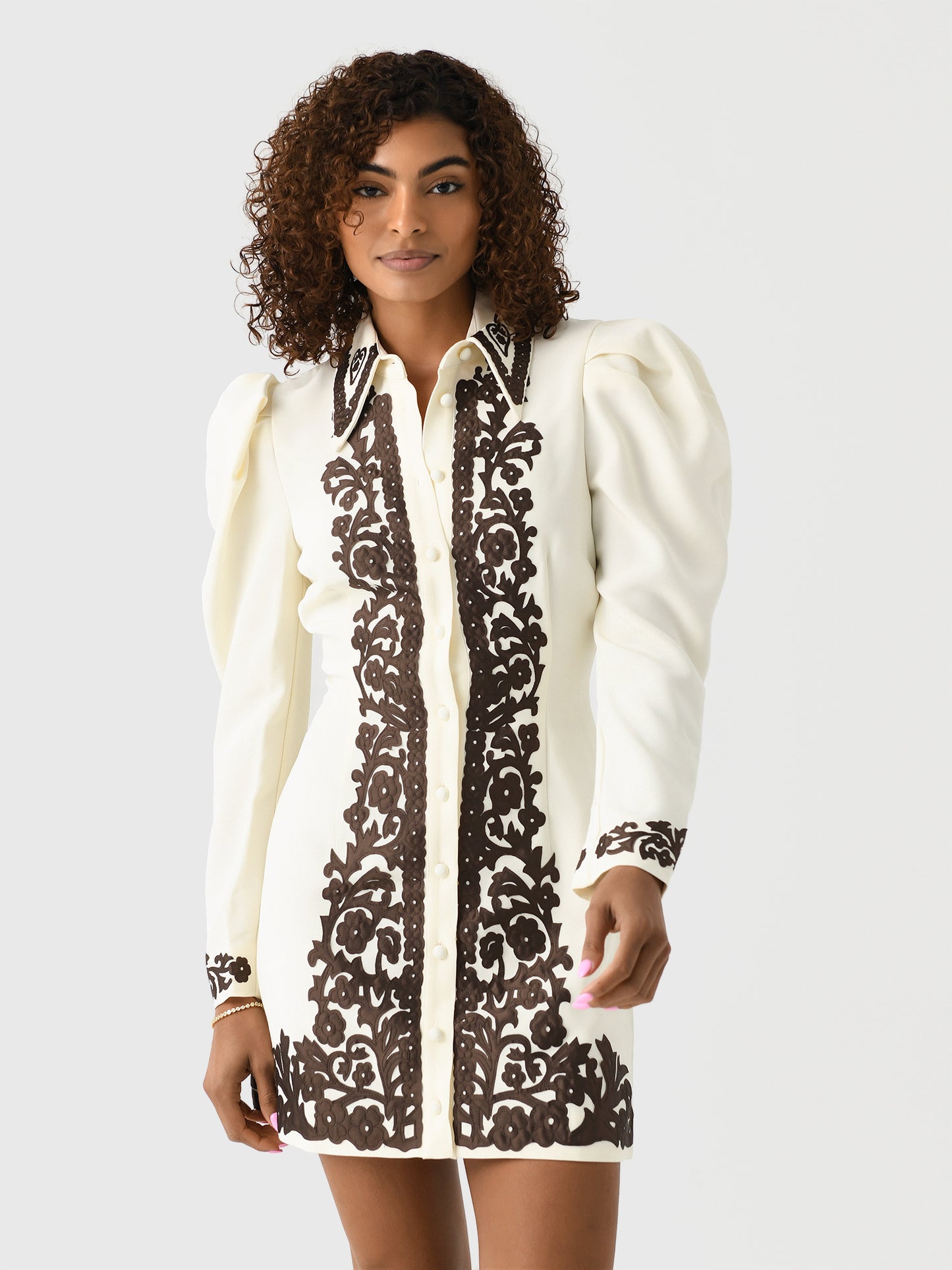 Alemais Women's Lucy Mini Dress - Saint Bernard