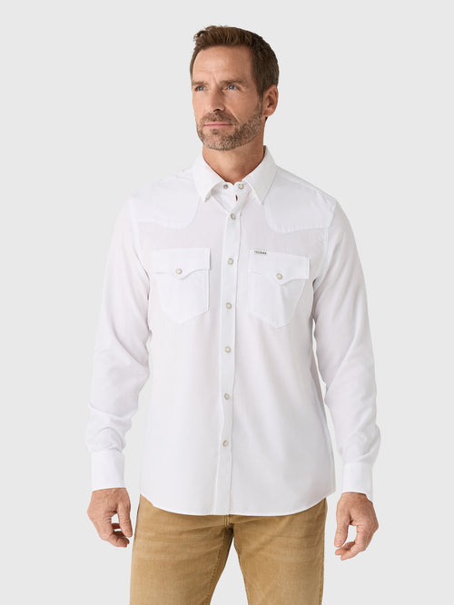Tecovas Men's Performance Western Pearl Snap Shirt