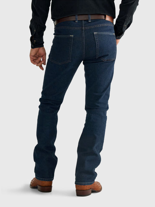 Tecovas Men's Slim Straight Stretch Denim Jean - Saint Bernard