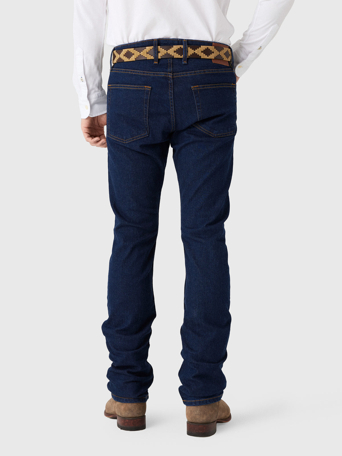 Tecovas Men's Slim Straight Stretch Denim Jean - Saint Bernard