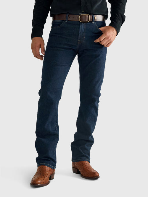 Tecovas Men's Slim Straight Stretch Denim Jean - Saint Bernard